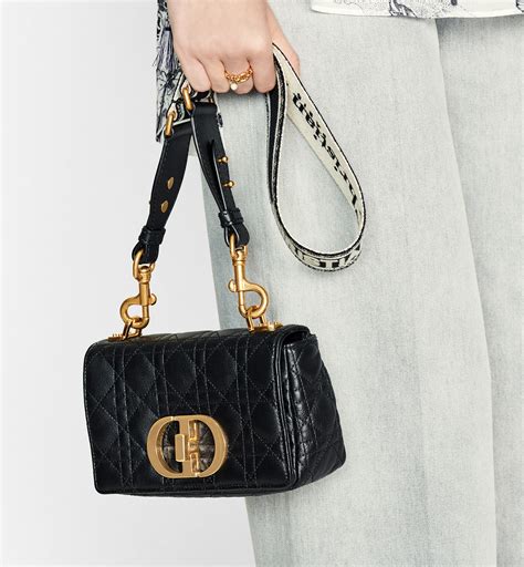 dior black small bag|christian dior small handbags black.